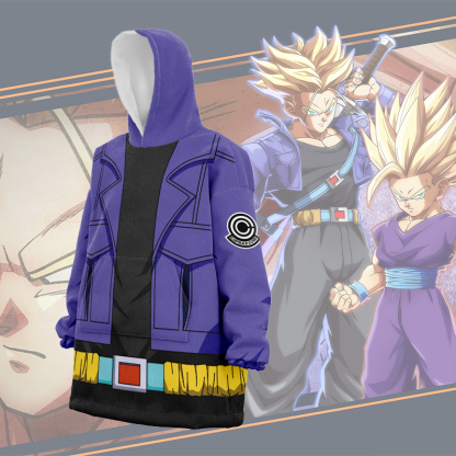 Dragon Ball Z Future Trunks Snug Oversized Blanket Hoodie