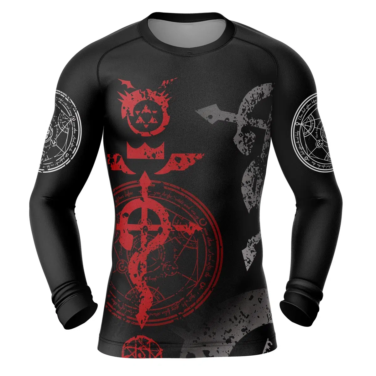 Full Metal Alchemist long sleeve compression shirt