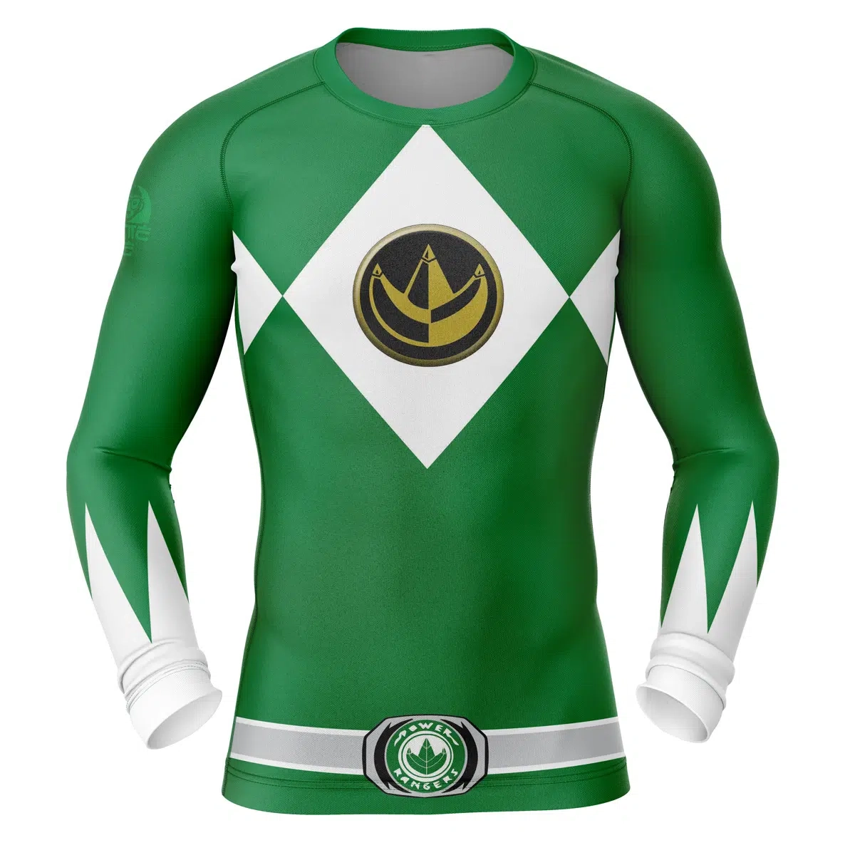 Green Ranger long sleeve compression shirt