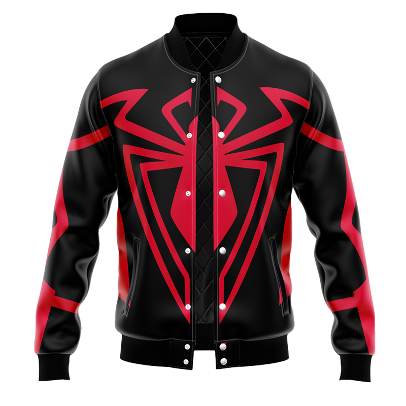 Insomniac Parker 2 Miles Morales Varsity Jacket