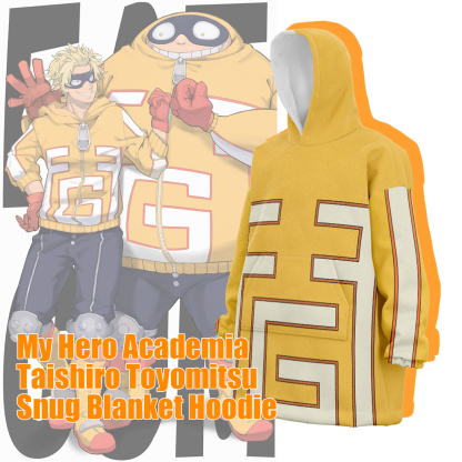 My Hero Academia Taishiro Toyomitsu Snug Blanket Hoodie