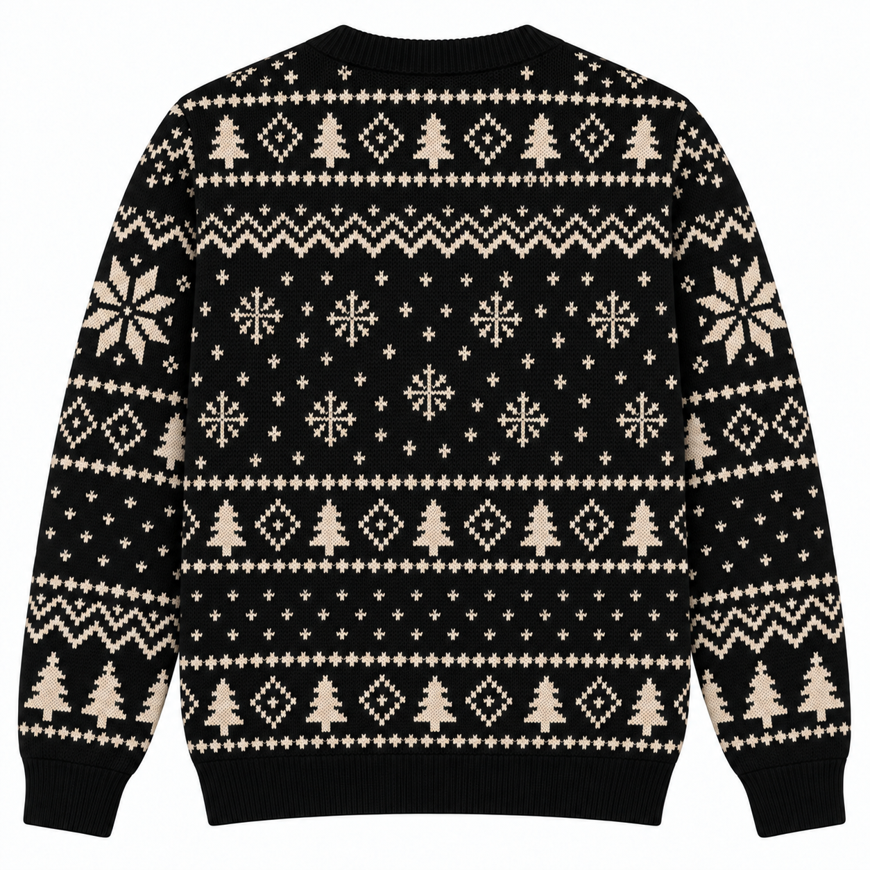 [popular-sweater:PX-22-10:back] This Meeting Could Have Been Christmas Ugly Christmas Sweatshirt - Back view