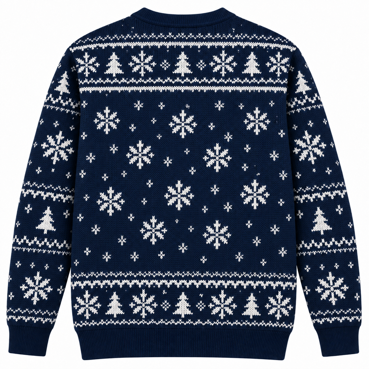 [popular-sweater:PX-22-11:back] Merry Taxmas Accountant Ugly Christmas Sweatshirt - Back view