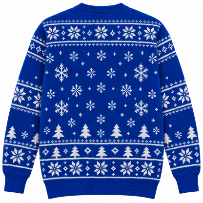 [popular-sweater:PX-22-16:back] Pi Tree Math Teacher Ugly Christmas Sweatshirt - Back view