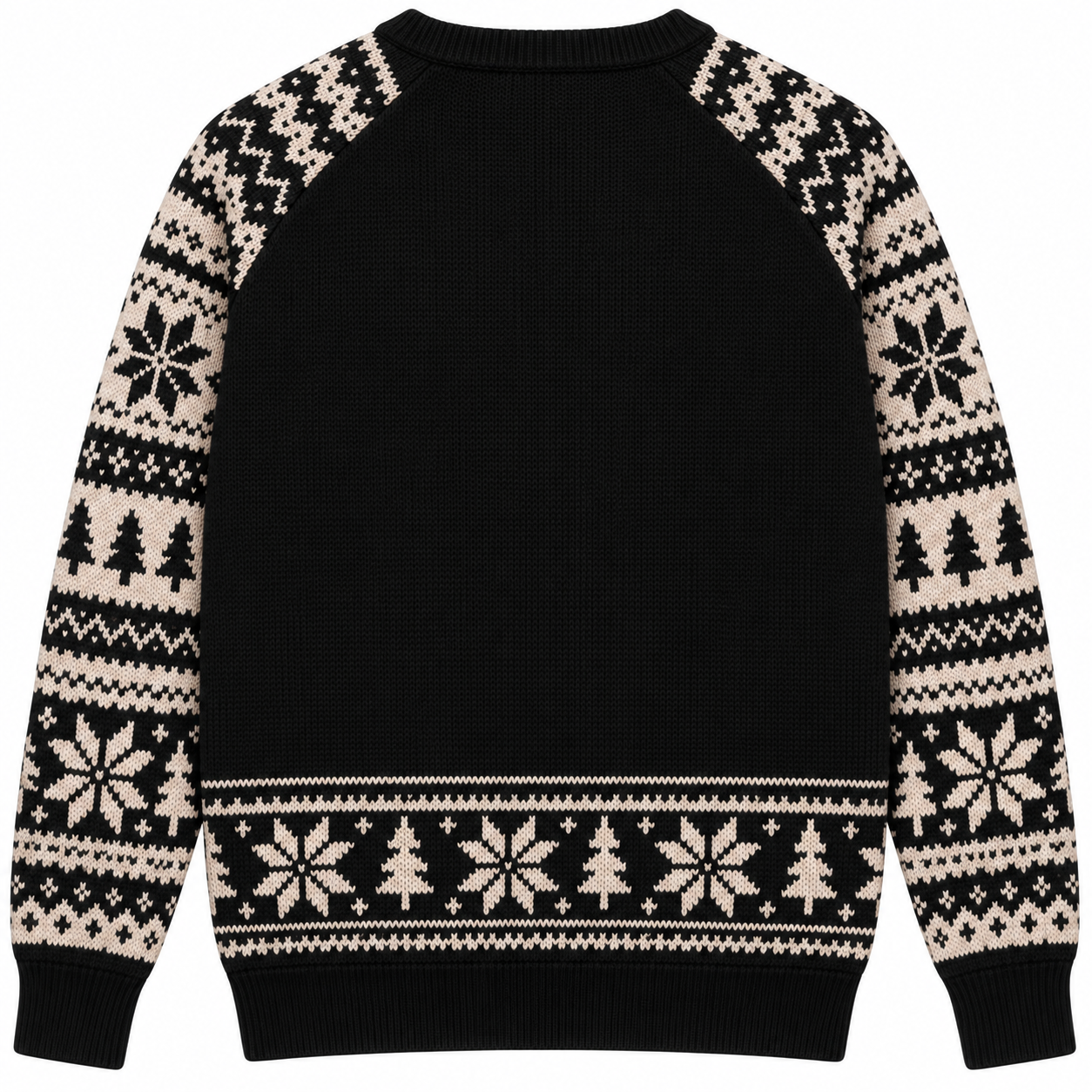 [popular-sweater:PX-22-18:back] HR Christmas Ugly Christmas Sweatshirt - Back view