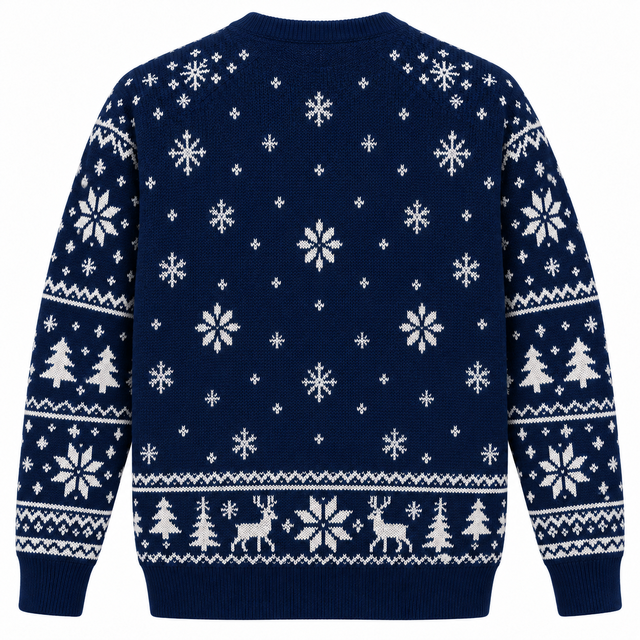 [popular-sweater:PX-23-03:back] Grill Master Christmas BBQ Ugly Christmas Sweatshirt - Back view