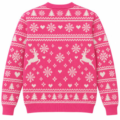 [popular-sweater:PX-23-06:back] Sushi Christmas Tree Ugly Christmas Sweatshirt - Back view