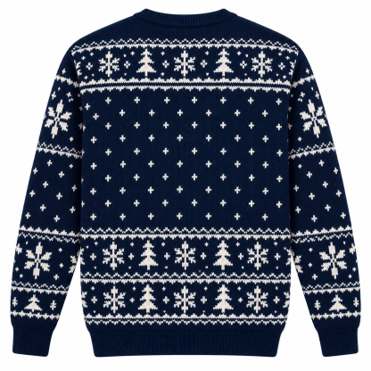 [popular-sweater:PX-23-11:back] Holy Guacamole Christmas Ugly Christmas Sweatshirt - Back view