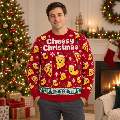 [popular-sweater:PX-23-17:male] Cheesy Christmas Ugly Christmas Sweatshirt - Male view