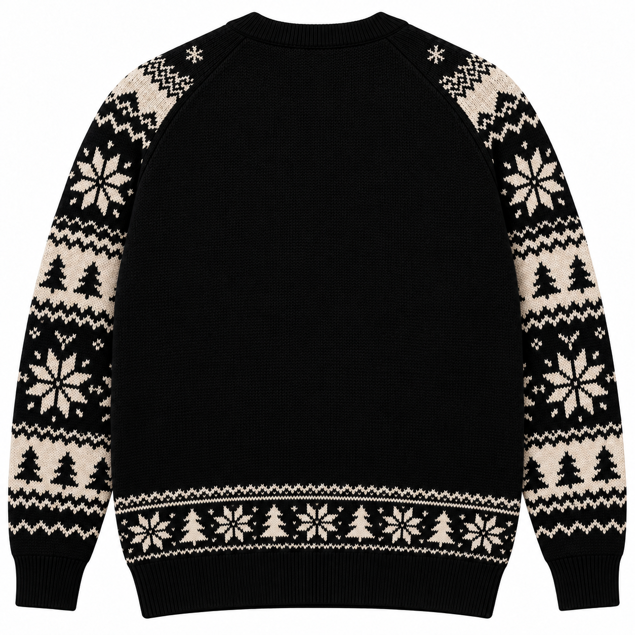 [popular-sweater:PX-23-18:back] French Fries Christmas Ugly Christmas Sweatshirt - Back view