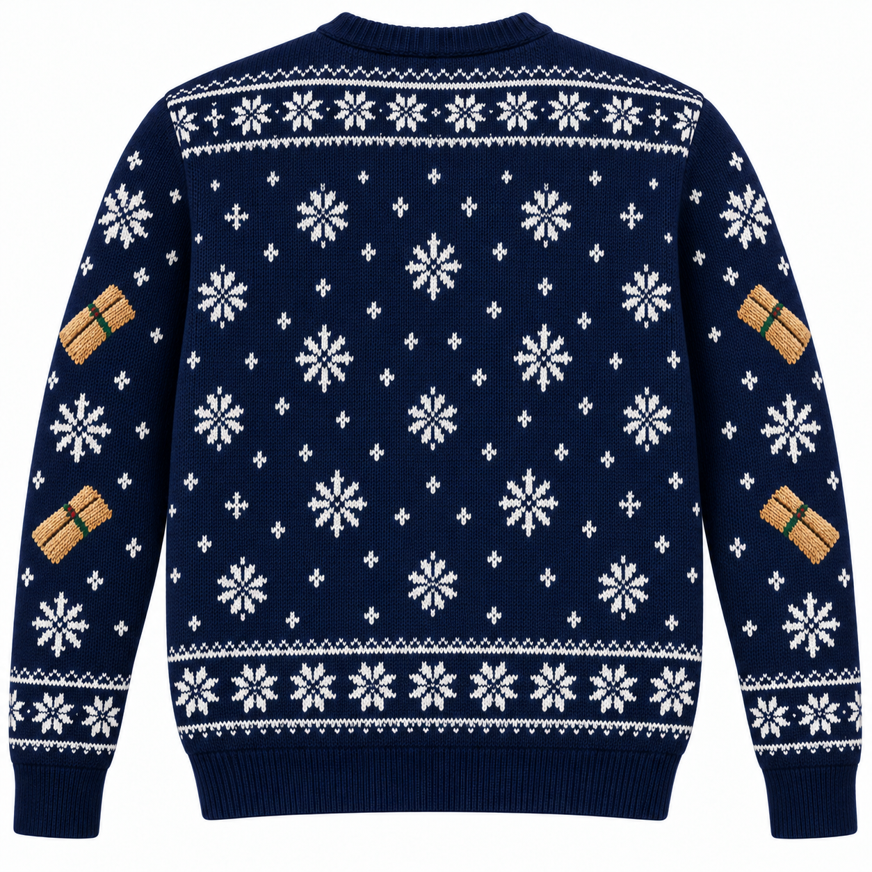 [popular-sweater:PX-23-19:back] Tamale Christmas Ugly Christmas Sweatshirt - Back view