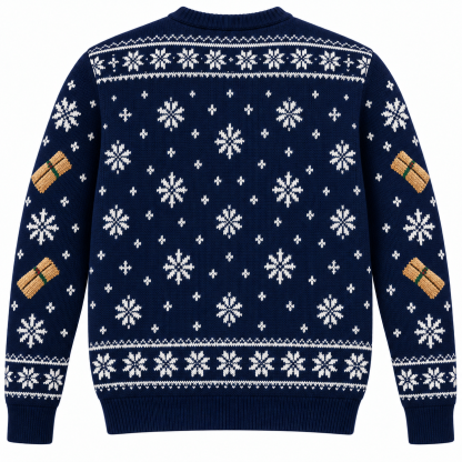 [popular-sweater:PX-23-19:back] Tamale Christmas Ugly Christmas Sweatshirt - Back view
