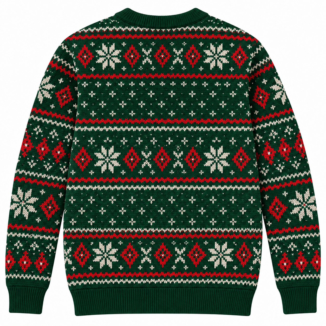 [popular-sweater:PX-24-05:back] Merry Liftmas Gym Ugly Christmas Sweatshirt - Back view