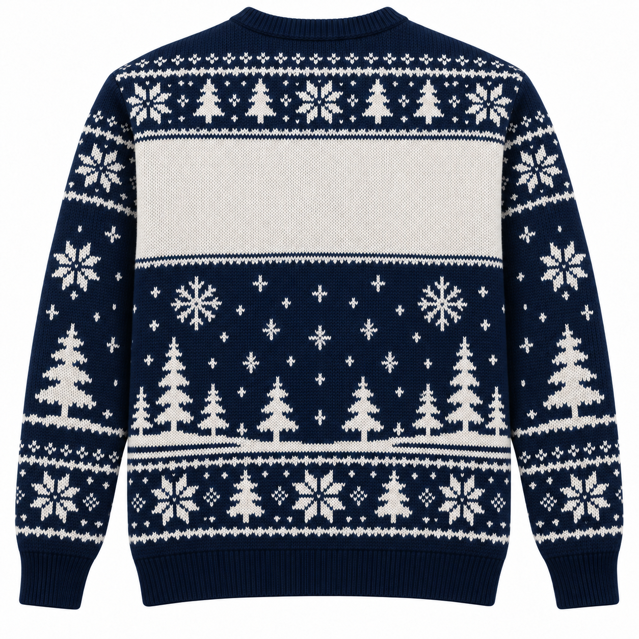 [popular-sweater:PX-24-11:back] Basketball Christmas Ugly Christmas Sweatshirt - Back view