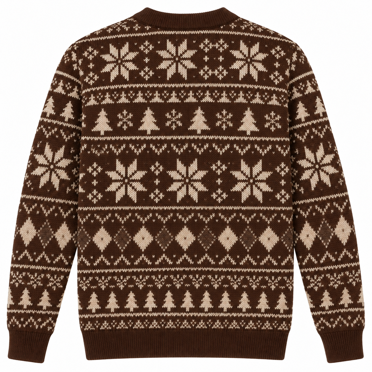 [popular-sweater:PX-24-15:back] Tennis Christmas Ugly Christmas Sweatshirt - Back view