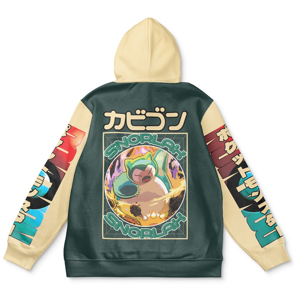 Snorlax Flat Hoodie