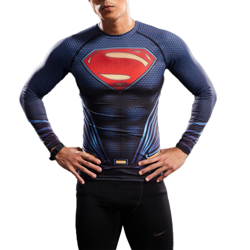 Superhero Kent Compression Shirt For Men