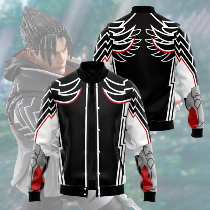 Tekken 8 Jin Kazama Varsity Jacket