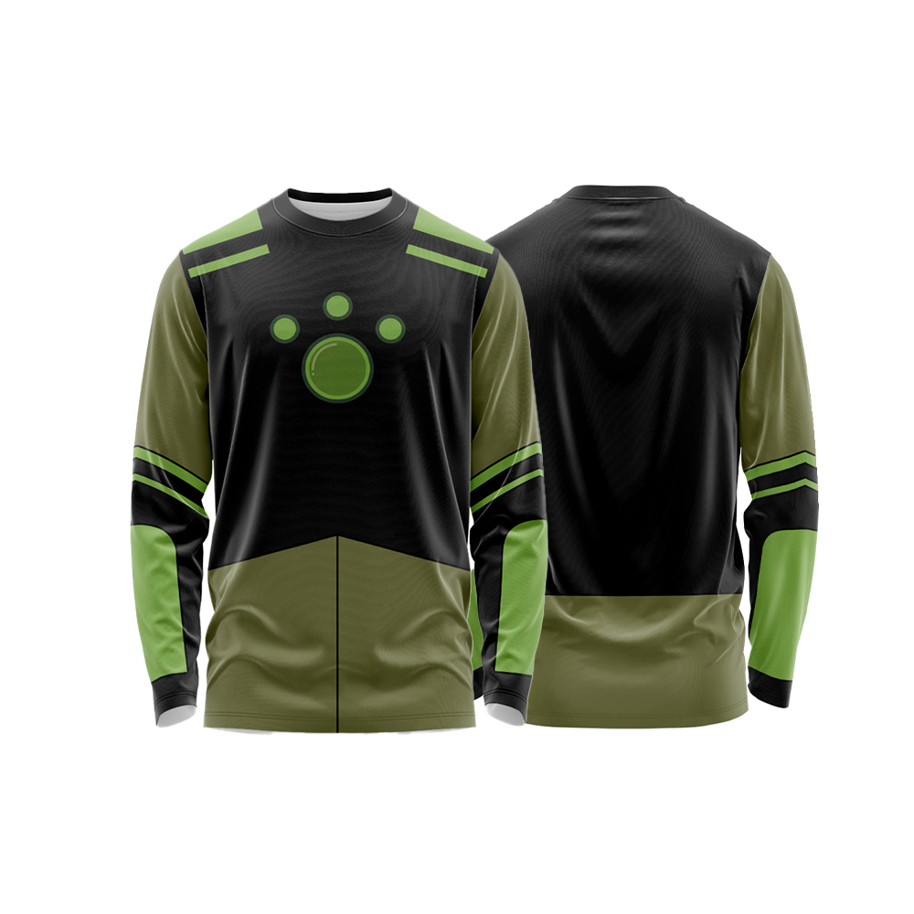 Wild Kratts Chris Green Cosplay Long Sleeve Shirt