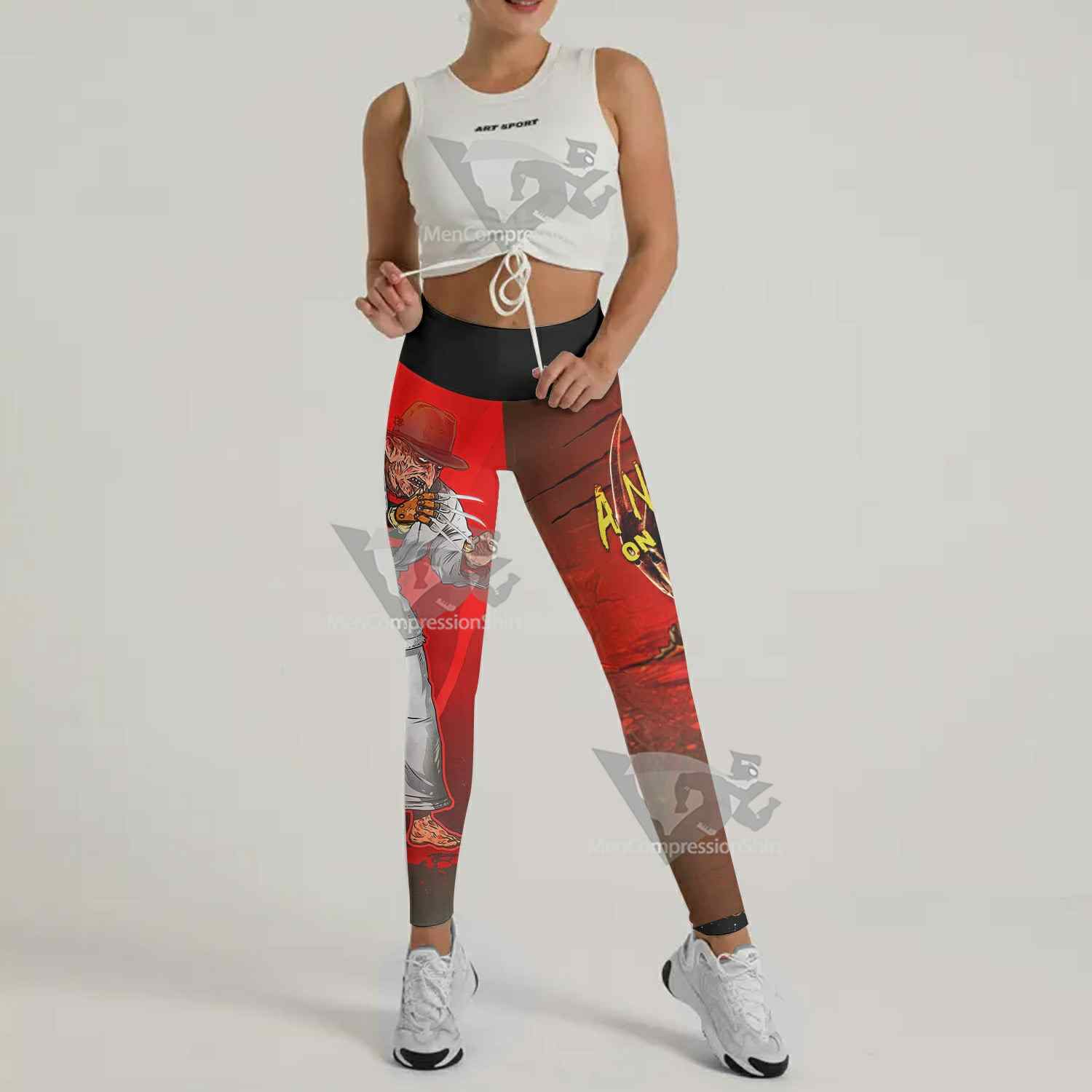 A Nightmare On Elm Street Leggings