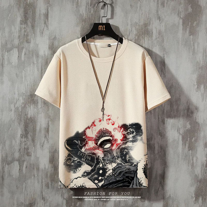 Big Laugh One Piece Luffy Anime T-Shirt