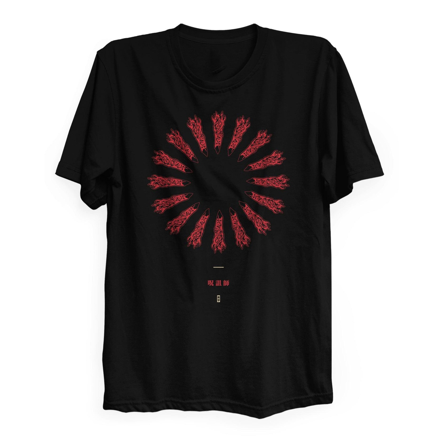 Sukuna Anime Casual Short Sleeve T-Shirt