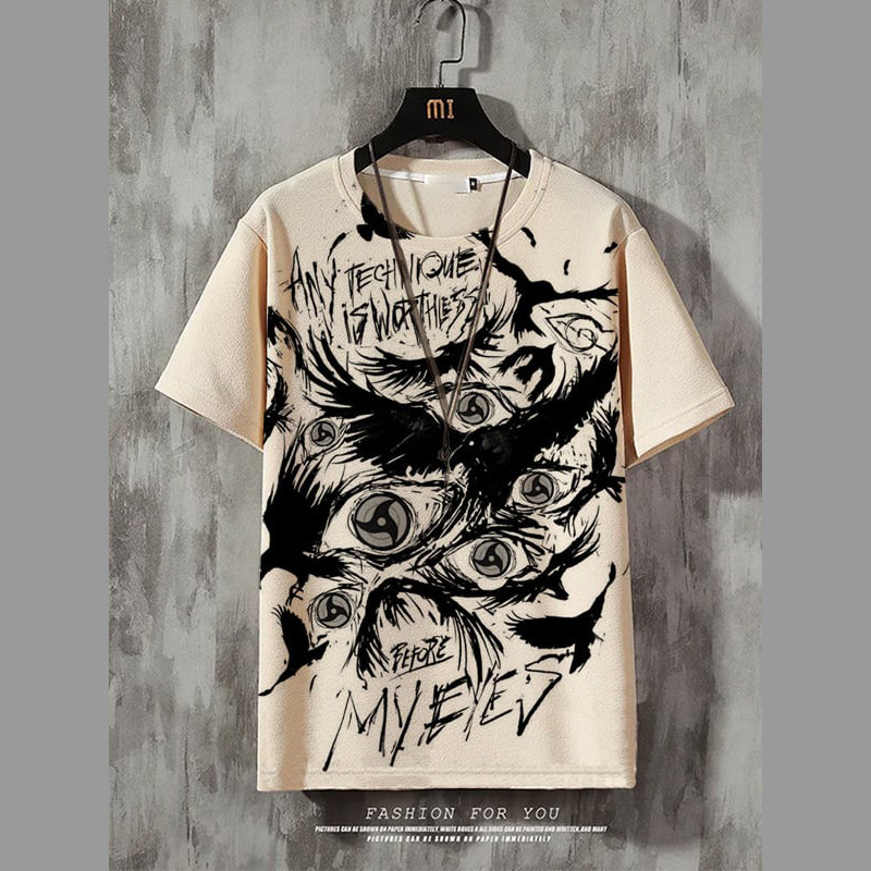 Uchiha Mangekyo Sharingan Anime T-Shirt