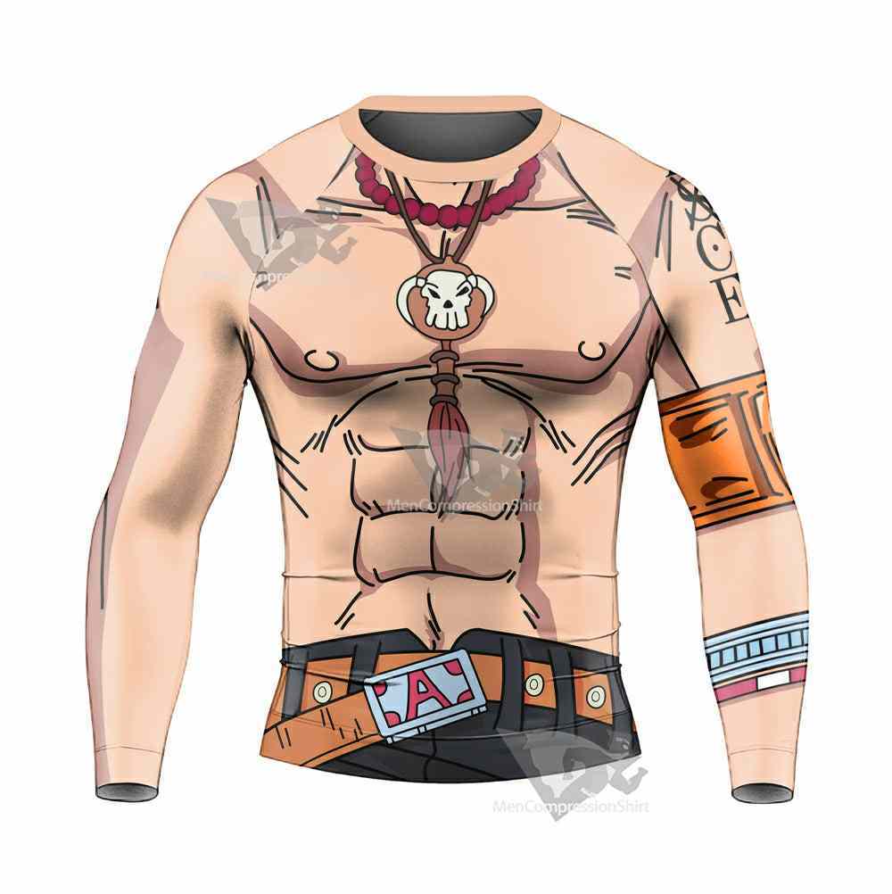 Ace One Piece Long Sleeve Rash Guard