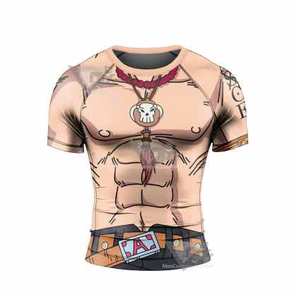 Ace One Piece Short Sleeve Rash Guard