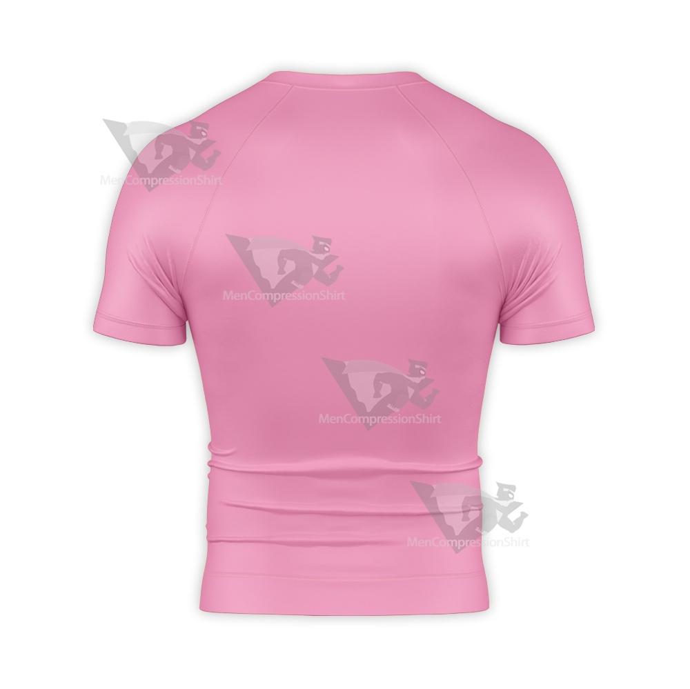 Adventures Of Billy And Mandy Flower Cosplay Short Sleeve Compression Shirt