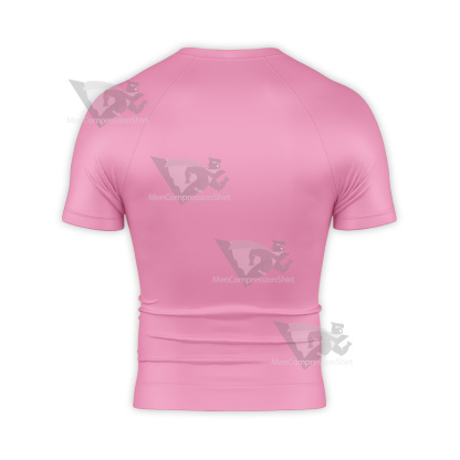 Adventures Of Billy And Mandy Flower Cosplay Short Sleeve Compression Shirt