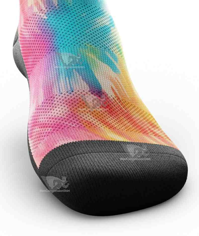 Aerobics Knee High Compression Socks