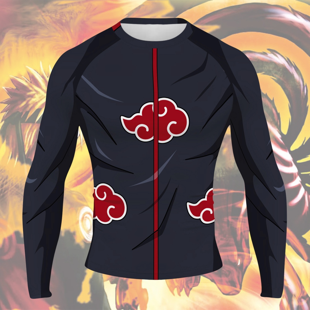 Akatsuki Men Long Sleeve Compression Shirt