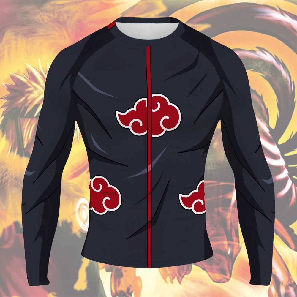 Akatsuki Men Long Sleeve Compression Shirt