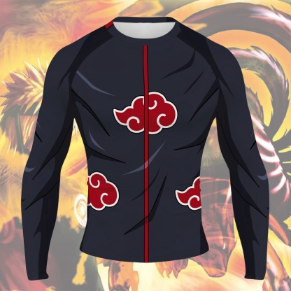 Akatsuki Men Long Sleeve Compression Shirt