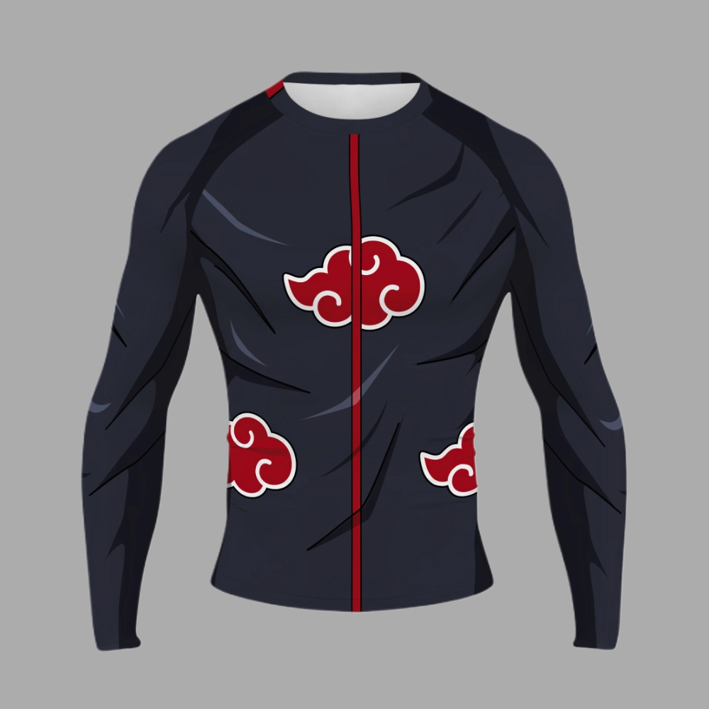 Akatsuki Men Long Sleeve Compression Shirt
