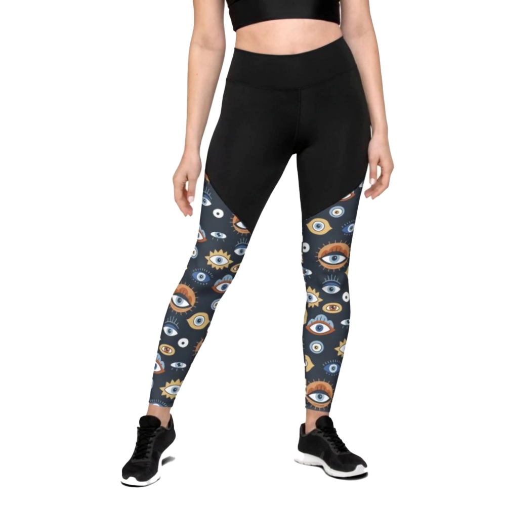 All Eyes On Me Women Compression Legging