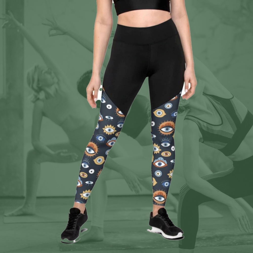 All Eyes On Me Women Compression Legging