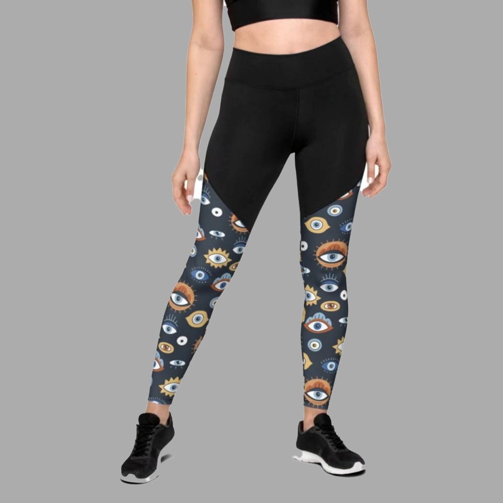 All Eyes On Me Women Compression Legging