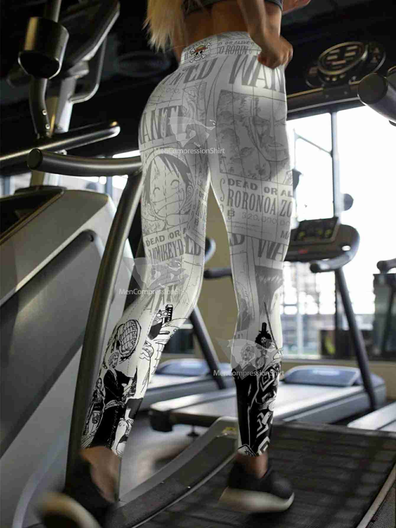 Aloha Op Strawhat Women Compression Leggings