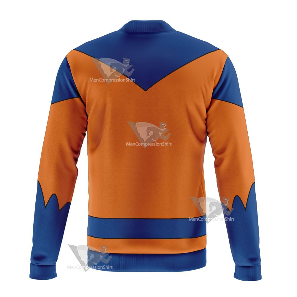 Dc Animal Man Orange Cosplay Bomber Jacket