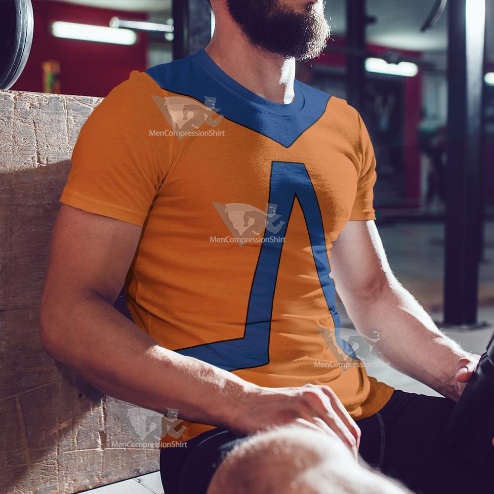 Dc Animal Man Orange Cosplay T-Shirt