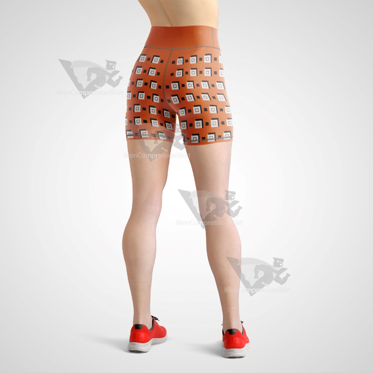 Anime Bizarre Adventure Narancia Ghirga Orange Women Bike Shorts