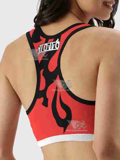 Anime Fire Women Compression Active Wear Set
