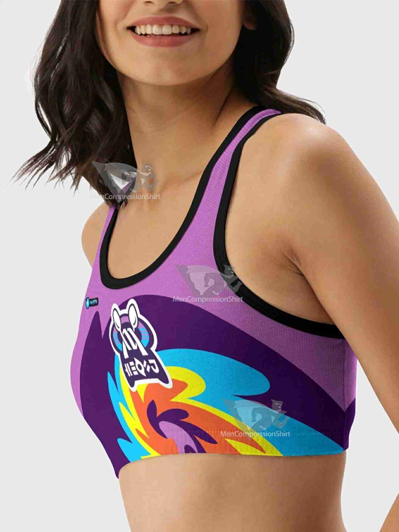Anime Psychic Women Compression Active Wear Set