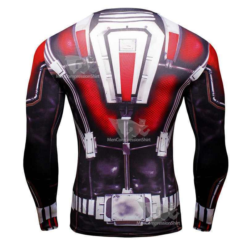 Ant Man Long Sleeve Compression Shirt For Men