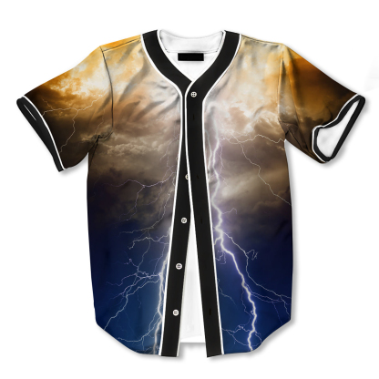 Apocalyptic Lightnings 3d Print Full Size Baseball Jerseys