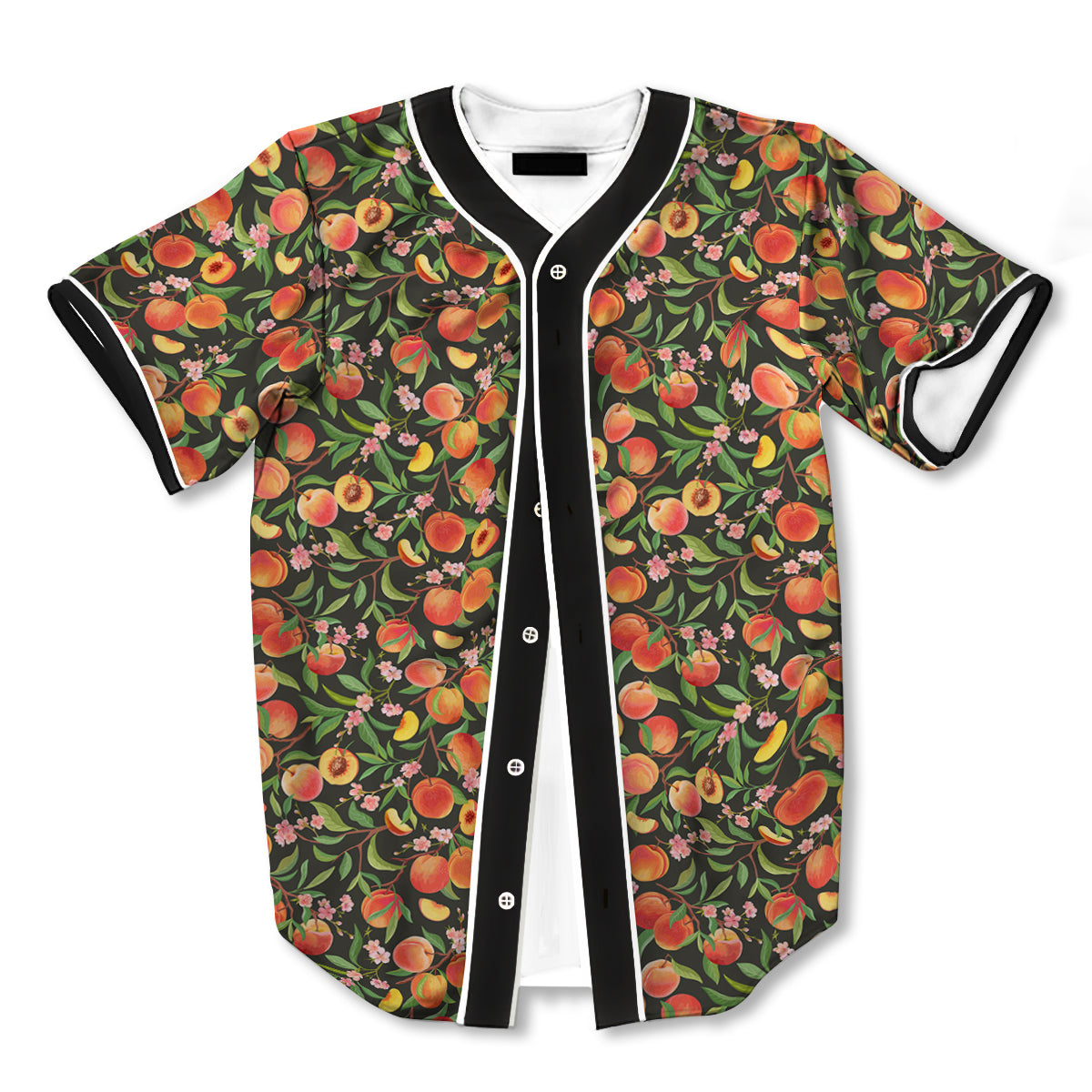 Apricot 3d Print Full Size Pattern Baseball Jerseys