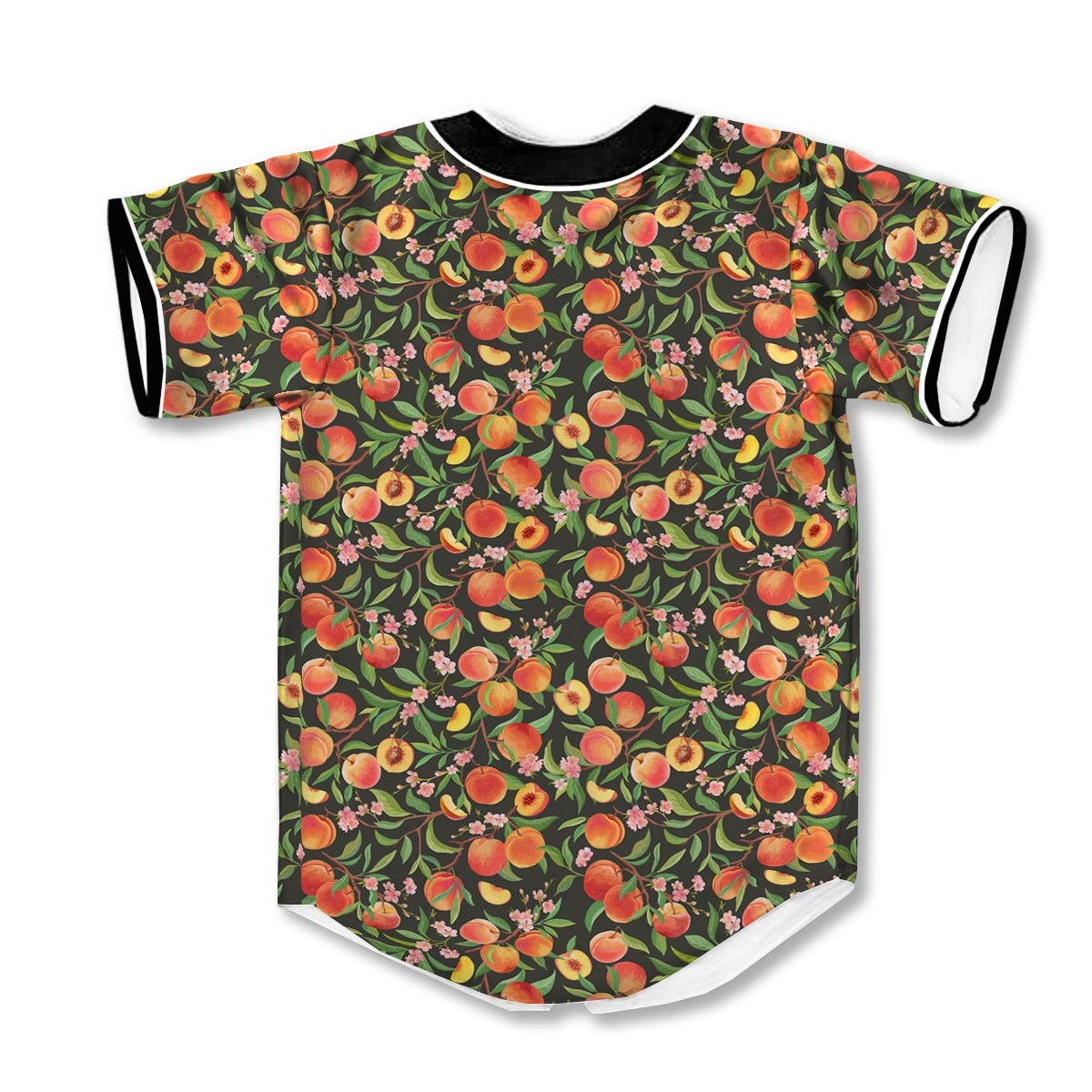 Apricot 3d Print Full Size Pattern Baseball Jerseys