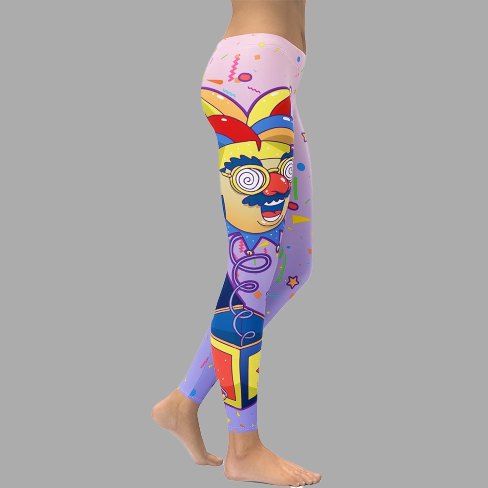 April Fools Day lady Compression Legging